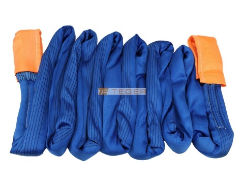 Lina holownicza, z włókien syntetycznych uciąg 56T długość 8m z atestem, Teger