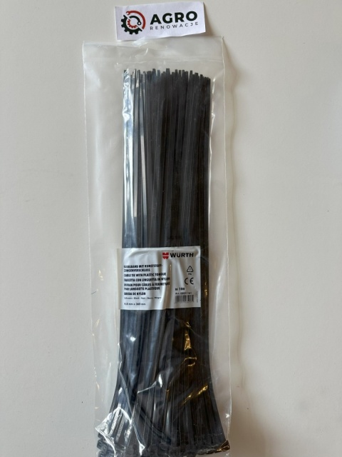 Opaska zaciskowa / trytytka 4.8x360-100 szt. Opaska zaciskowa / trytytka 4.8x360-100 szt.