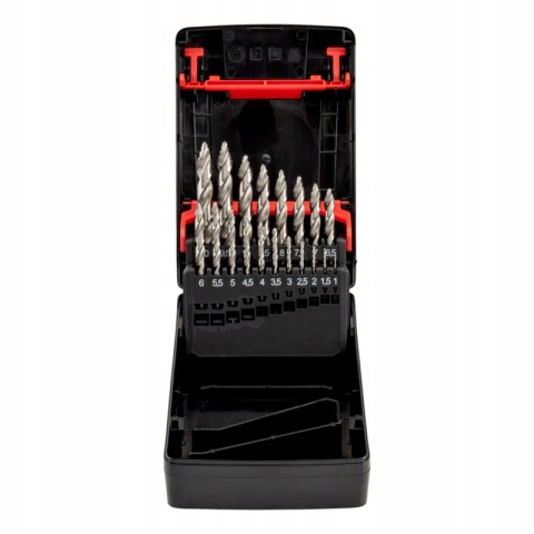 Zestaw wierteł Twist drill bit SMART STEP EU+ HSS DIN 338 19 Würth